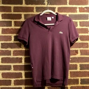 🐊 NWOT Lacoste polo shirt in purple